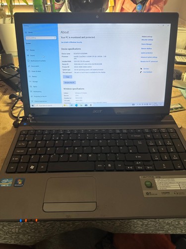 Acer aspire 5750 core - aspire, i5