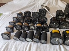 Antique Aircraft Instruments Assortment Job Lot