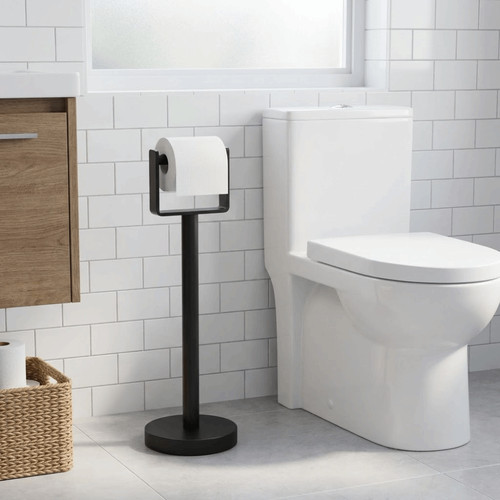 Bathroom tissue holder floor - holder,,