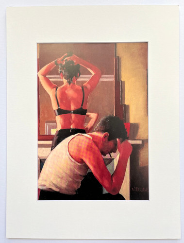 Jack vettriano mounted print - print,