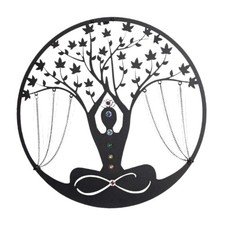 Statues Yoga Meditation Wall