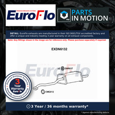 Exhaust Back / Rear Box fits