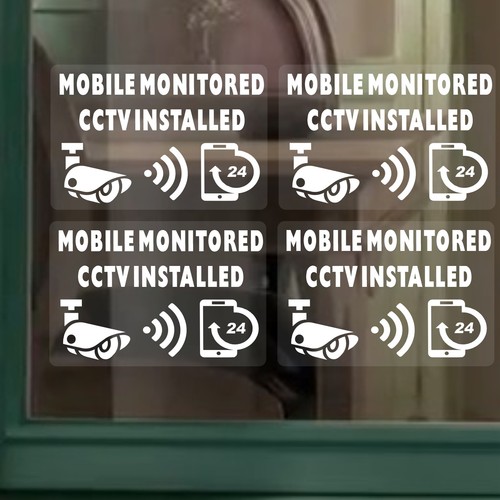 Stickers mobile monitored - stickers,
