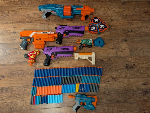 Nerf gun collection - gun, darts