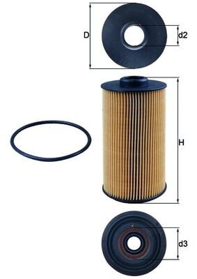 Mahle 152 oil - mahle, for