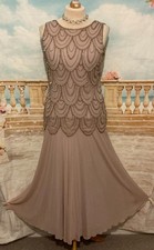 Evening Dress 14 16 Pink