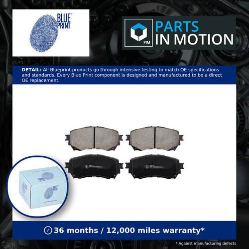 Brake pads set fits mazda - brake,