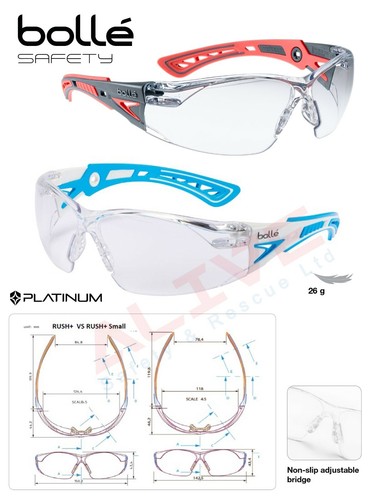 Bolle safety glasses rush - bolle,