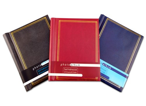 Leather effect photo album - effect,