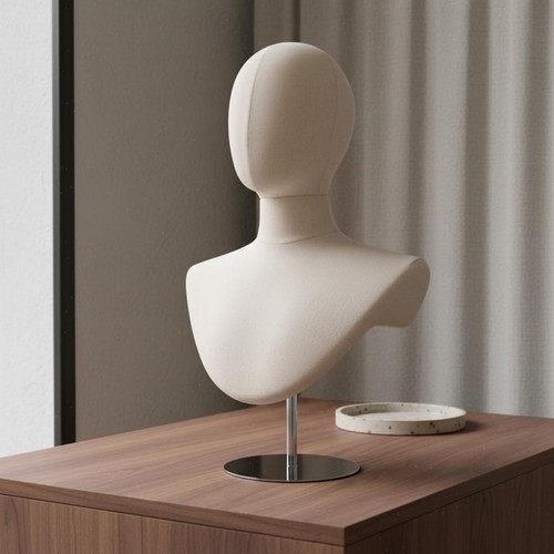 Head and shoulders mannequin - and,