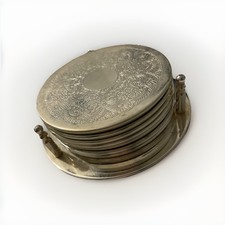 Vintage Silver Plated Coaster