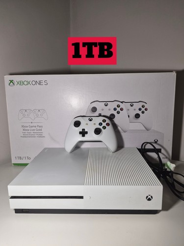 Microsoft xbox one 1tb white - xbox,