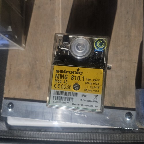 Honeywell satronic mmg 810 mod - satronic,