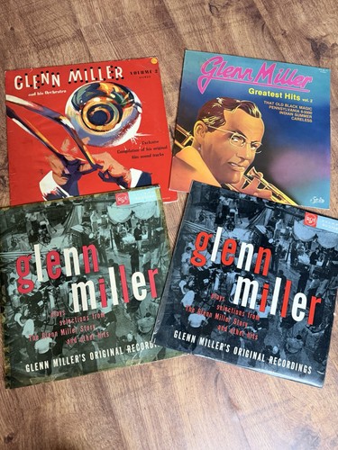 Glenn miller vinyl lot 4 - miller,