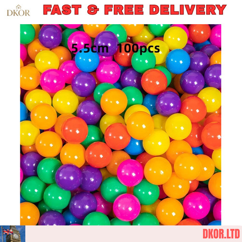 100 soft plastic ocean balls - x,