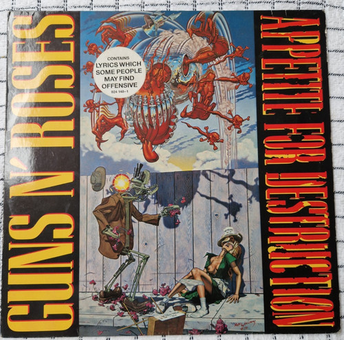 Guns roses appetite for - guns,
