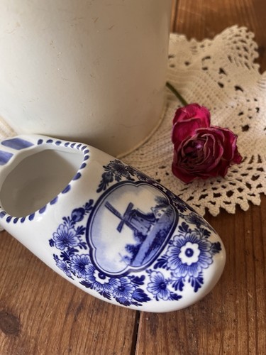 Vintage delft clog shoe - vintage,