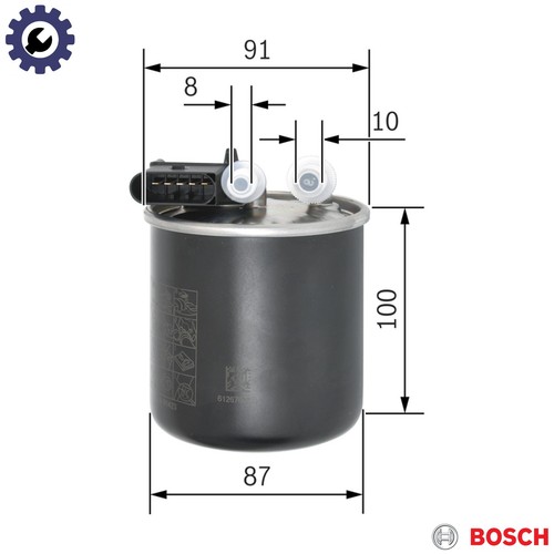 Fuel filter 026 - f, 838
