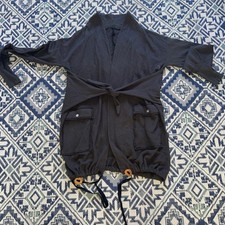 Silent Damir DOMA Men’s Size S Sweatshirt Cardigan Dark Grey /brown New RRP £379