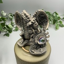 ‘The Sun Dragon’ Myth & Magic Vintage Pewter Gothic Figurine Tudor Mint 1992-93