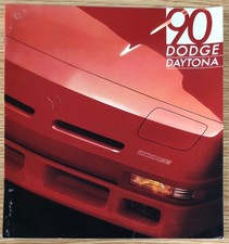 DODGE Daytona USA LF Car Sales Brochure For 1990 81-205-0252 8/89 (275M)