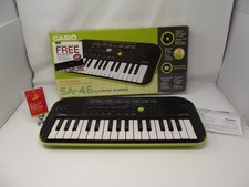 Casio Electronic Keyboard SA 46 Working Condition                             BT