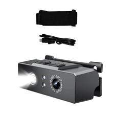 Head-mounted Action Camera 1080P HD Camcorder Camera Night Vision w/ LED Light