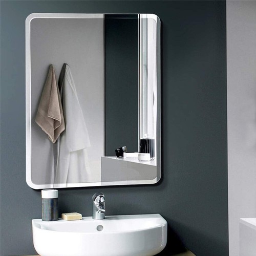 Large bathroom mirror - large, plain