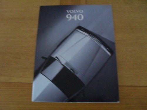 Volvo 940 brochure 1994 - 940,