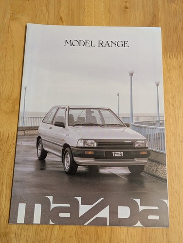 Mazda range 1988 brochure - 1988,