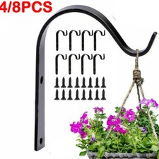8Pcs Metal Hanging Basket
