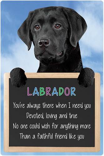 Labrador dog sign black - labrador,