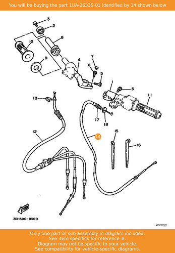 Yamaha wire clutch - wire,,