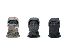 Lightweight Soft Shell Camouflage Balaclava Airsoft Army Face Head Cover Camo UK