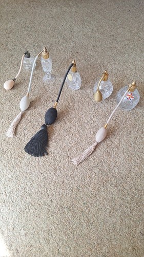 Vintage perfume atomiser set - vintage,