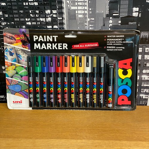 Posca paint markers - 12,