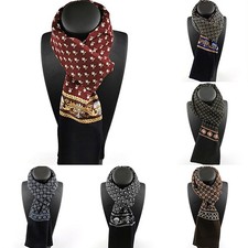 Men silk scarf vintage - silk,