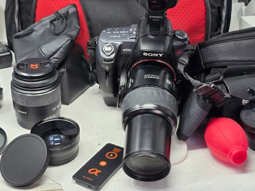 Sony alpha a550 2mp - alpha, 14.2mp