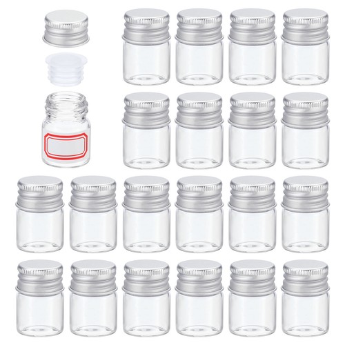 Pack 5ml clear glass vials - 5ml,