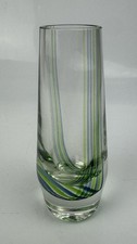 Caithness Vase Vintage Green