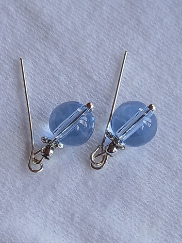 Doll earrings glass - doll,