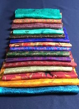 Assorted recycled pure silk - 15,