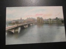 Postcard of Bridge & Castle, Newport (Mon) unposted