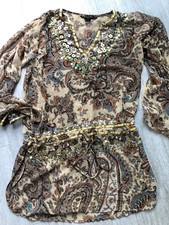 Frangi Beach Tunic 42" Paisley