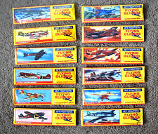 WW2 World War 2 12 x Toy Foam Gliders War Planes Spitfire Mitsubishi Zero Focke