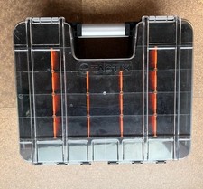 Tactix  Double Sided Parts Organizer Box | Screws Nuts Bolts Storage