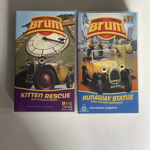 Brum vhs videos airport - 2x,
