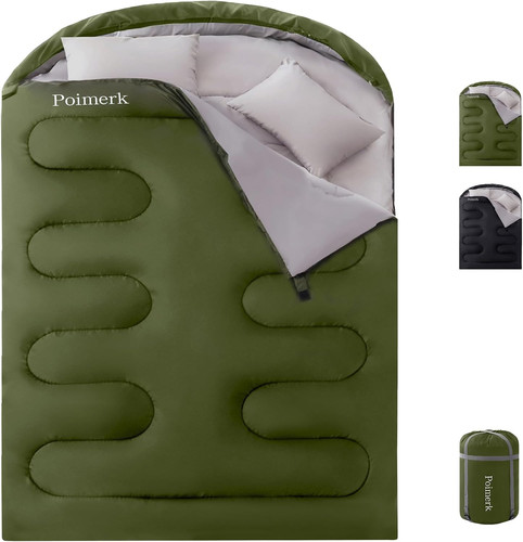 Double sleeping bags for - double,