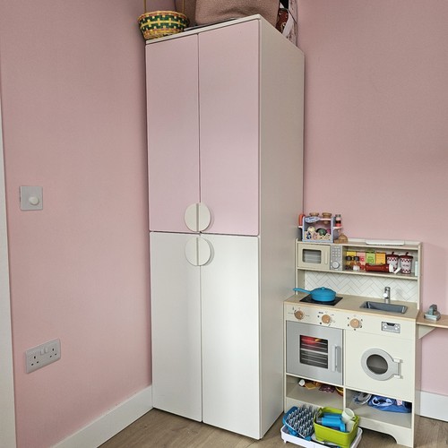 Kids ikea smastad wardrobe - ,