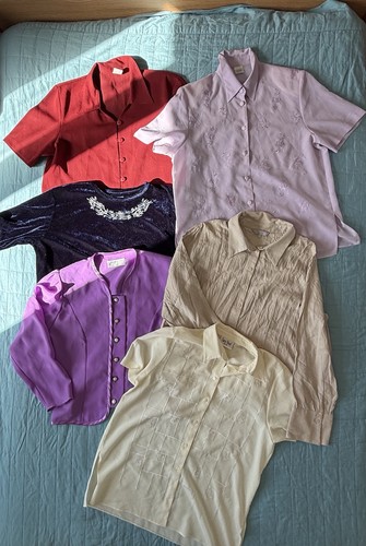 Vintage women shirt - x6,